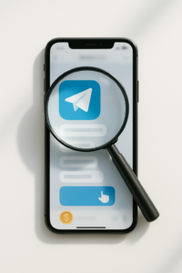 telegram bot clicker transparency